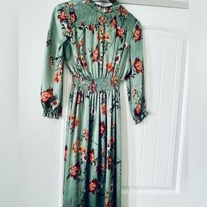 Zara floral dress